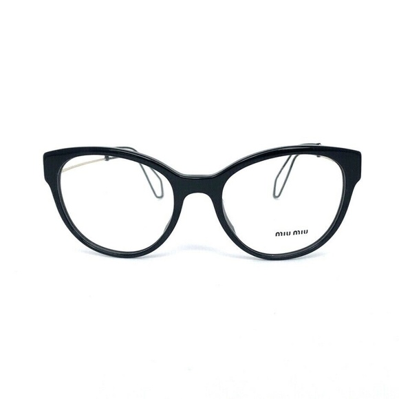 New MIU MIU Frames Black Acetate Women VMU 03P-A
